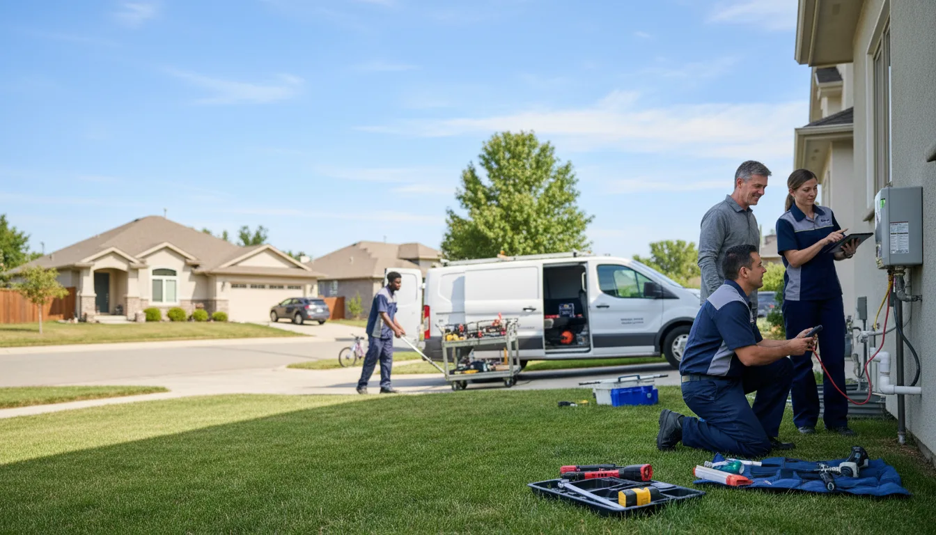 Tankless water heater service in Republican City, NE